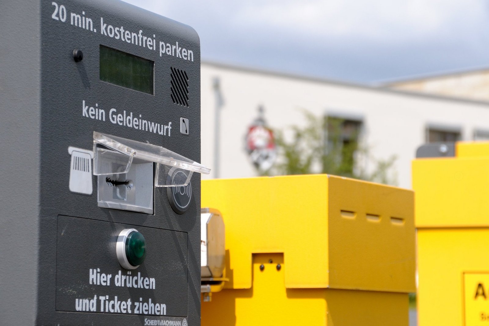 Parkplatz an der Klinik Bosse Wittenberg